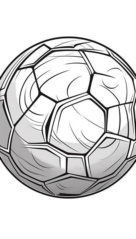 Coloriage Ballon De Football Coloriages Imprimer Gratuitement