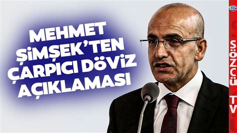 Mehmet Şimşek ten Memur ve Emekli Zammı Açıklaması Çarpıcı Dolar ve