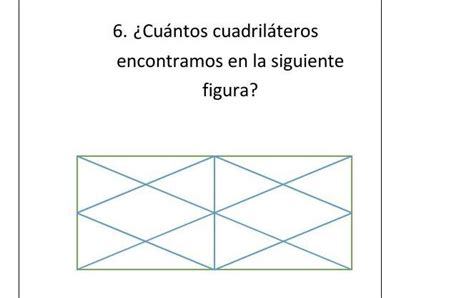 cuántos cuadrilateros encontramos en la siguiente figura Con resolución