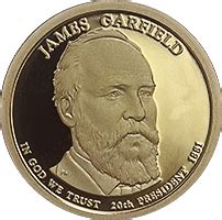 2011 S James Garfield Dollar Proof Value | CoinTrackers