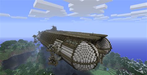 Airship Fleet (Grand Carrier) Minecraft Map