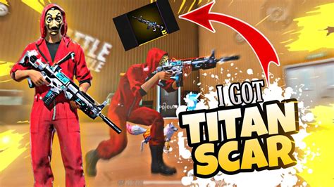 I GOT TITAN SCAR RIP 5000 DIAMONDS GARENA FREE FIRE YouTube