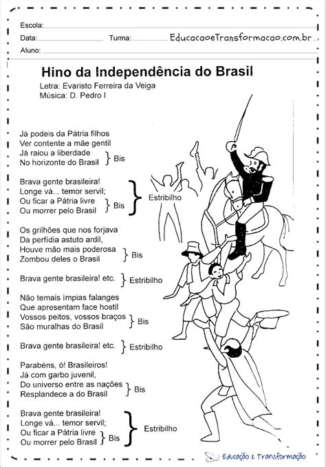 Exercicios Sobre A Independencia Do Brasil Ano Gabarito Cultura