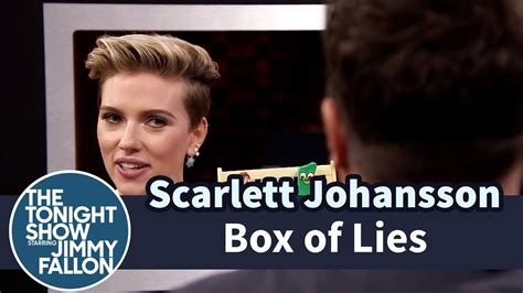 Box Of Lies With Scarlett Johansson Youtube