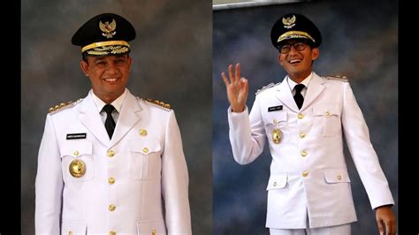 Bersiap Menjadi Pemimpin DKI Anies Sandiaga Fitting Baju Dinas YouTube