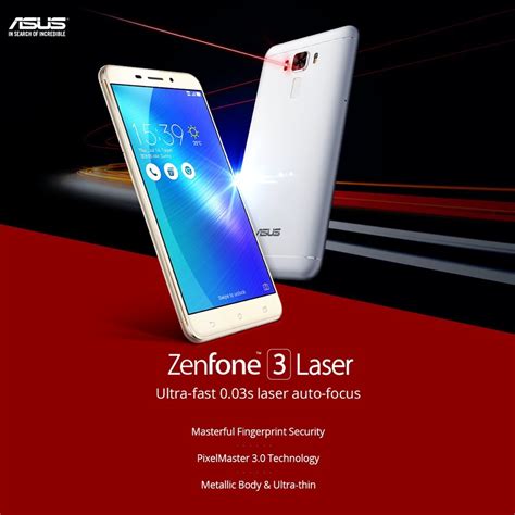 ASUS Zenfone 3 Laser ZC551KL Is Now Available In India Engineers Corner