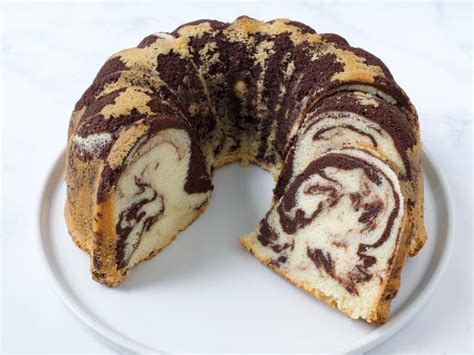 Old Fashioned Marble Bundt Cake Recipe Dan Langan Food Network