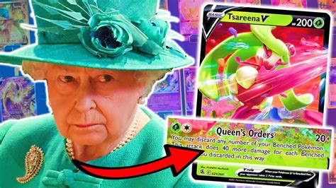 Tsareena V Is The Queen Of Expanded Pokemon Tcg Deck Profile Youtube