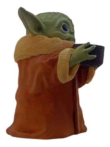 Grogu Baby Yoda Star Wars The Mandalorian Comiendo Plato En Venta En