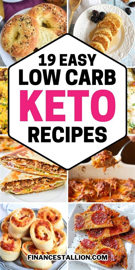 19 Easy Low Carb Keto Recipes - Finance Stallion