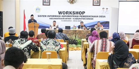 Wujudkan Layanan Prima Bupati Gresik Dukung Penuh Desa Se Kecamatan