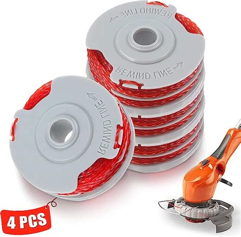 4 Pcs Strimmer Spool And Line For Flymo Standard 1 5mm Lawn Mower