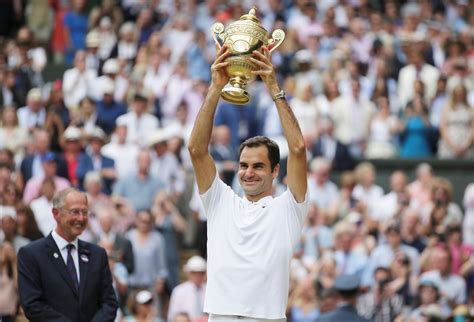 Roger Federer Wins a Record Breaking Eighth Wimbledon Title - Newsweek