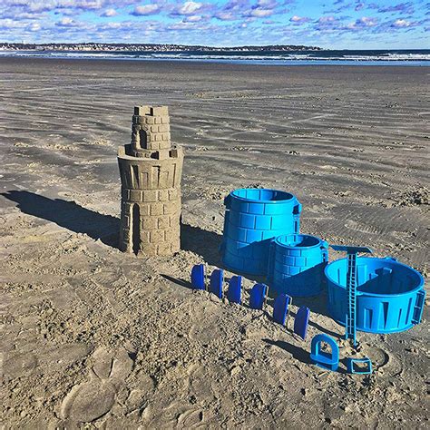 Create A Castle Sand Or Snow Castle Split Mold Building Set The