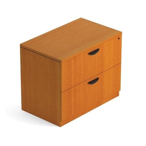 2 Drawer Lateral Wood File With Lock In American Cherry Sl3622lf Acl