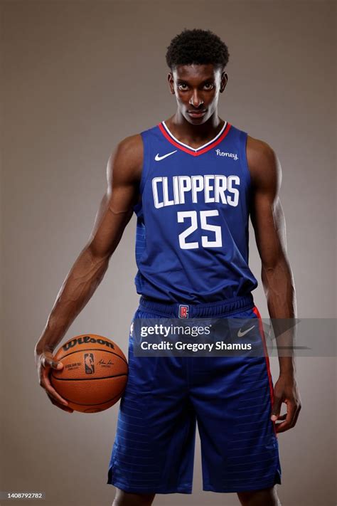 Moussa Diabate Of The La Clippers Poses During The 2022 Nba Rookie