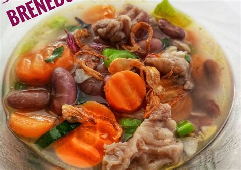 Resep Sup Brenebon Kacang Merah Daging Sapi Oleh Arum Kusuma Cookpad