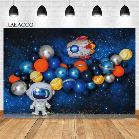 Laeacco Outer Space Photography Backdrop Universe Planet Star Galaxy ...