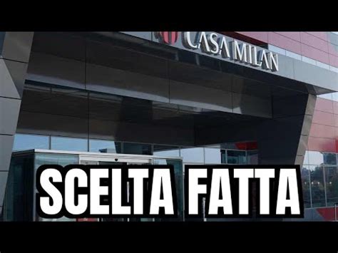 Milan Scelta Fatta Ufficialit Dopo L Australia Youtube