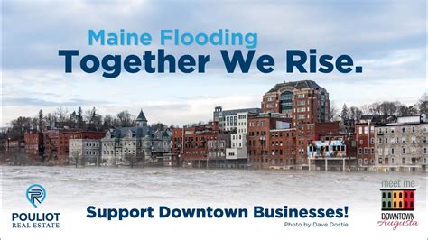 Maine S Kennebec River Flood Update Community Resilience In Action