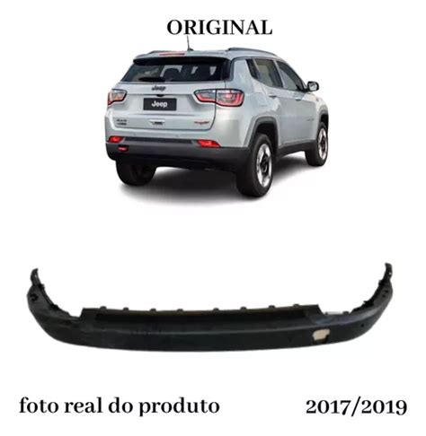 Spoiler Parachoque Traseiro Jeep Compass 2017 2018 2019 Orig