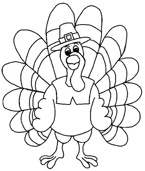 Free Thanksgiving Turkey Clipart Black And White, Download Free ...