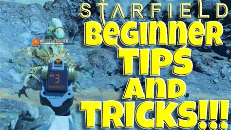 Starfield | Beginner Tips And Tricks!!! - YouTube