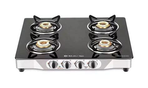 Buy Wonderchef Gas Stove `4 Burner Glass Cooktop Ultima 63153287 Online From Lotus Electronics