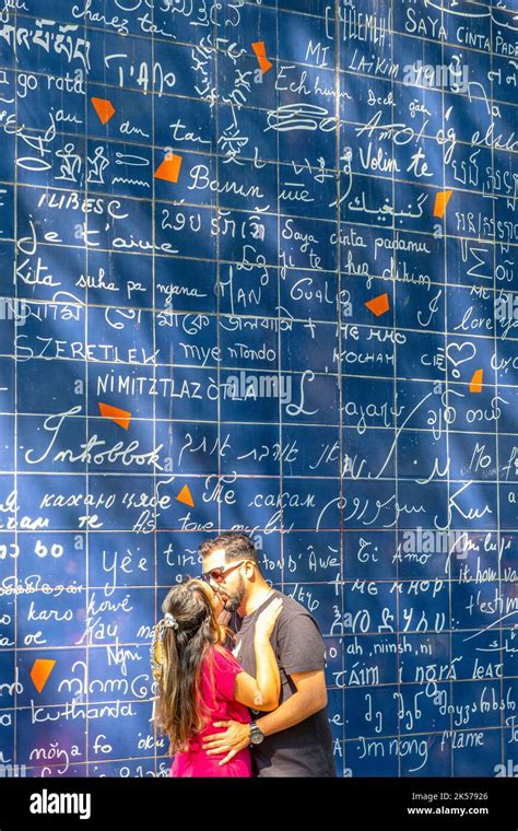 Mur Des Je Taime Paris Banque De Photographies Et Dimages Haute