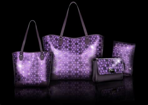 deep purple monogram canvas bags julien fournie haute couture