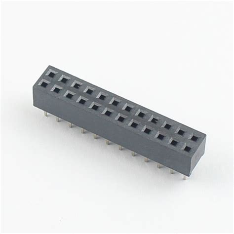 10Pcs 2mm 2 0mm Pitch 2x12 Pin 24 Pin Female Dual Straight Header Strip