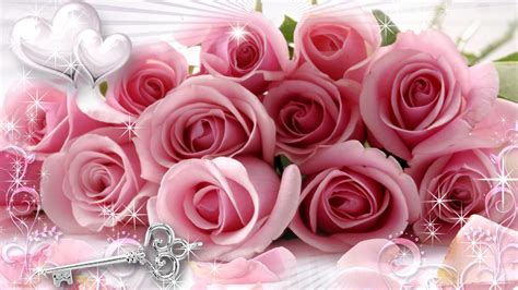 Pink Valentine Special wallpaper | nature and landscape | Wallpaper Better