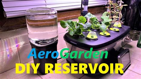 Diy Reservoir For Aerogarden And Hydroponics Automatic Refilling Tank