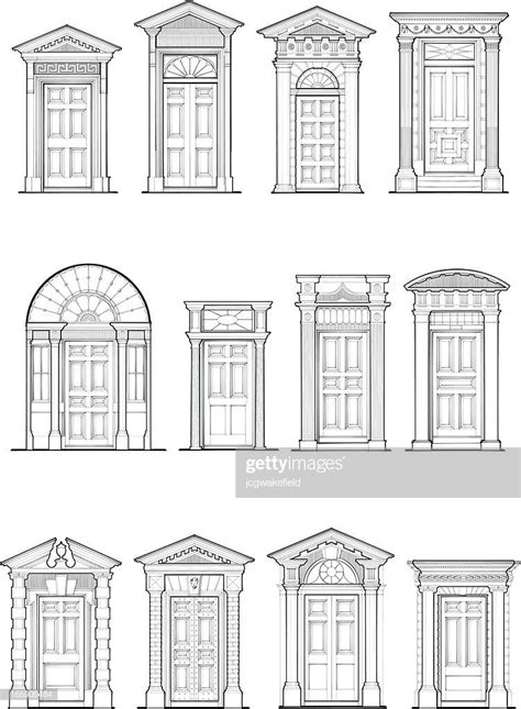 A Selection Of Georgian Front Door Details Classic Architecture