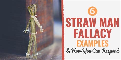 6 Straw Man Fallacy Examples & How You Can Respond