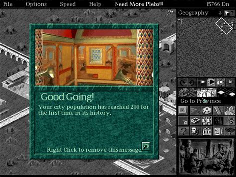 screenshot  caesar ii dos  mobygames
