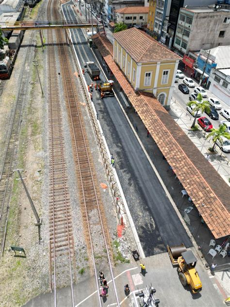 Barra Mansa Acelera Obras Do Entorno Do P Tio De Manobras Inicio Do