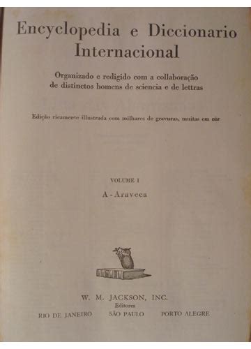 Sebo Do Messias Livro Encyclopedia E Diccionario Internacional 20