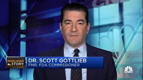 Former Fda Commissioner And Current Pfizer Board Member Scott Gottlieb