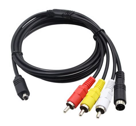 Av Av Tv Video Cable Cord Lead For Sony Camcorder Handycam Dcr Sr40e Dcr Sr50e Ebay