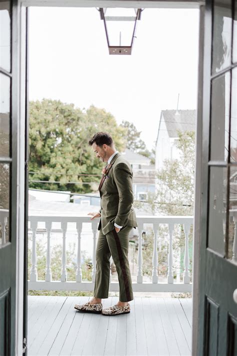 Bright + Funky Garden Vibes For This New Orleans Destination Wedding