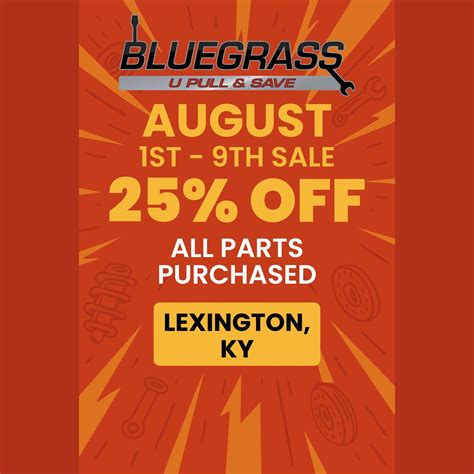 Bluegrass U Pull & Save | Lexington KY