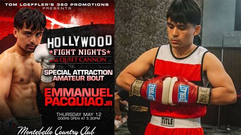 Anak Ni Manny Pacquiao Na Si Jimuel Wagi Sa Second Boxing Fight Pep Ph