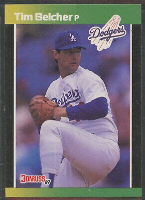 Donruss Baseball S Best Tim Belcher Los Angeles Dodgers Ebay