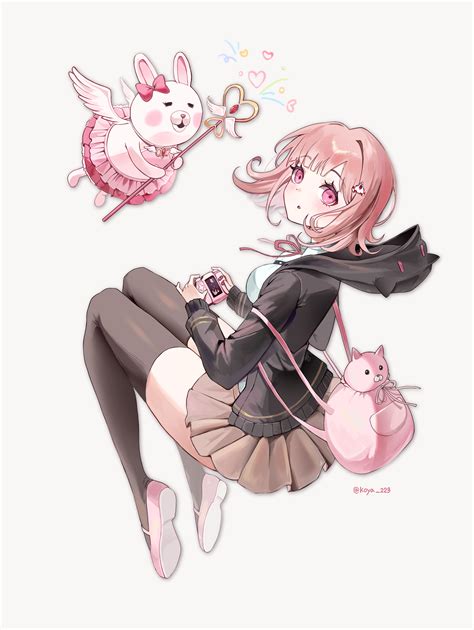 Nanami Chiaki And Usami Danganronpa And 2 More Drawn By Koya 223