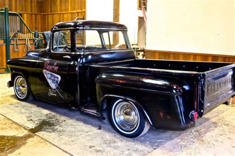 1956 Chevrolet 3100 Big Window Short Bed Truck Hot Rod Rat Patina 1957