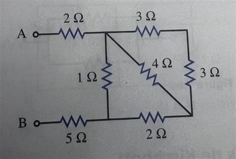 Solved Trouvez la résistance équivalente àl association de Chegg