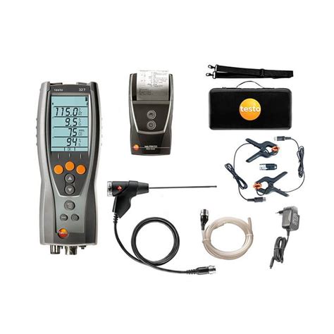 Testo 327 1 Flue Gas Analyser Advanced Kit Test4Less