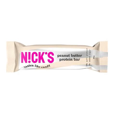 Baton NICK S Protein Bar Peanut Butter 50g 15221176523 Allegro Pl