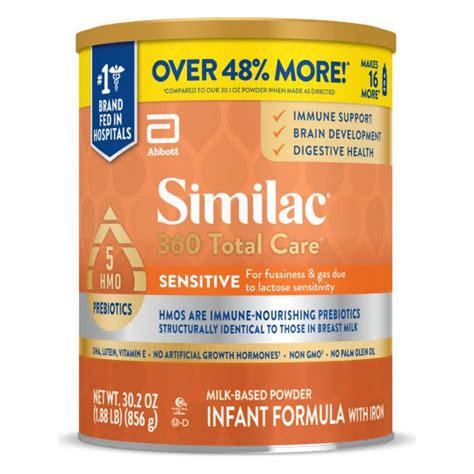 Similac 360 Total Care Infant Formula Ready To Feed 2 Fl Oz Case Of